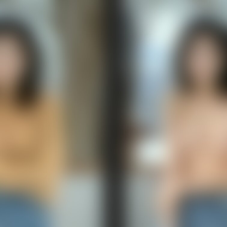 画像№1364   着衣と脱衣を並べた画像です    ※有料プラン用