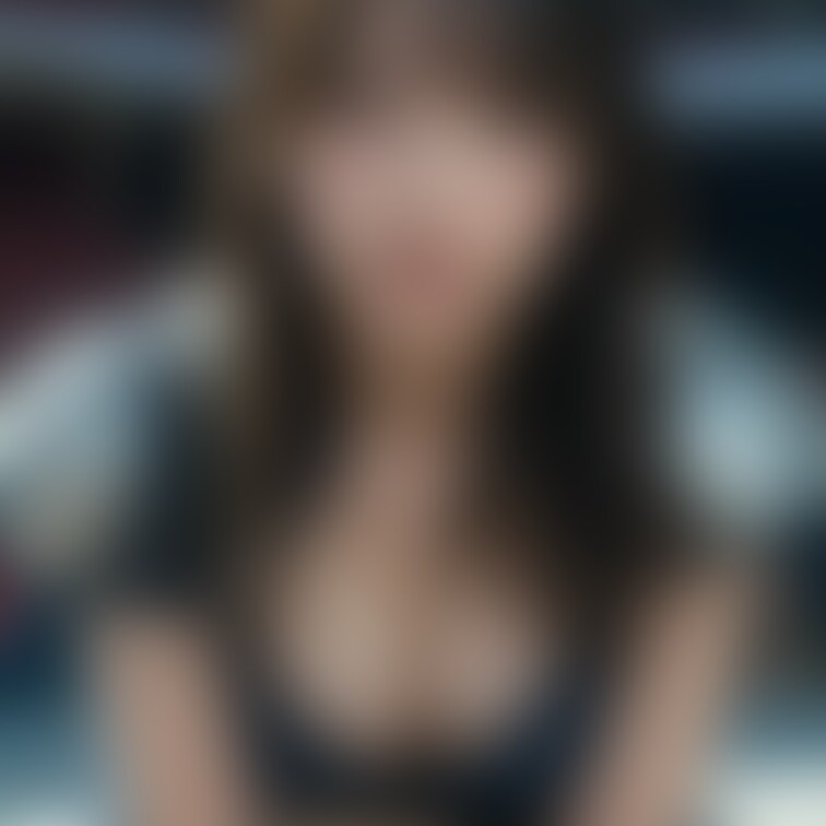 黒い鎧の女剣士