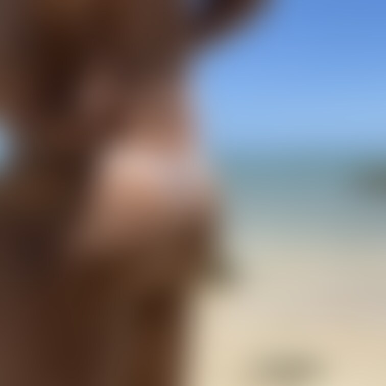 綺麗な海と🍑