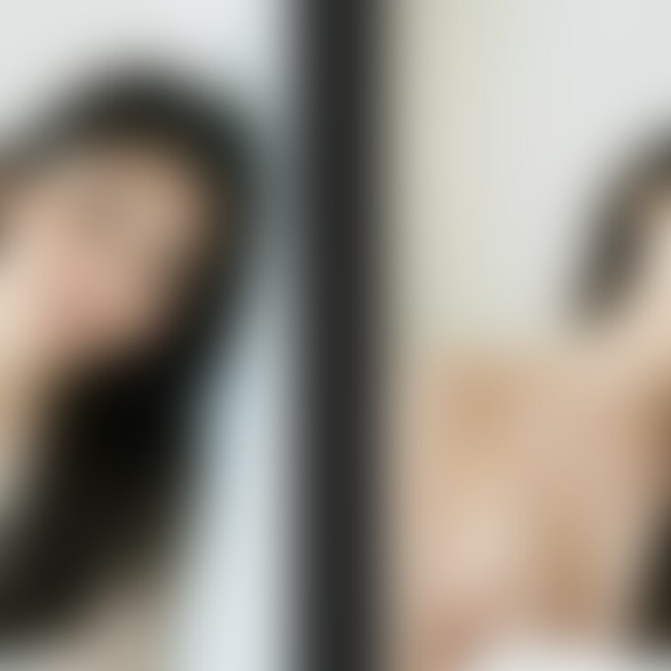 着衣と脱衣を並べた画像です。画像№576