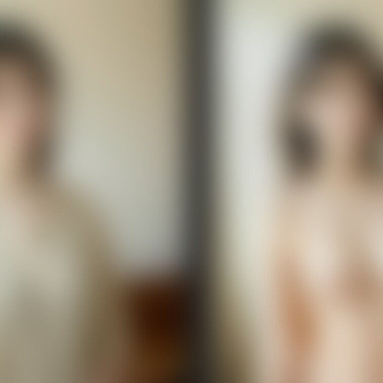 着衣と脱衣の並べた画像です    画像№1524