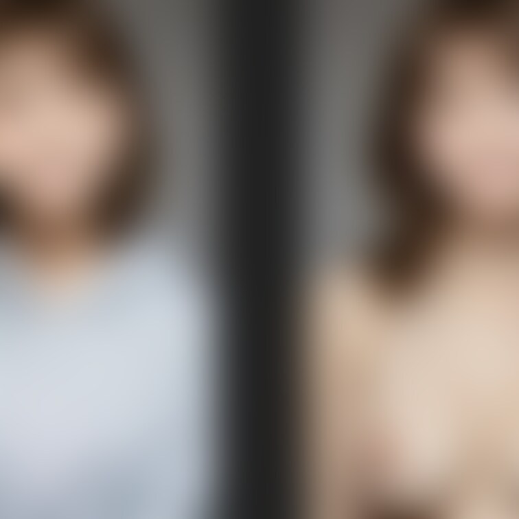 着衣と脱衣を並べた画像です。画像№276
