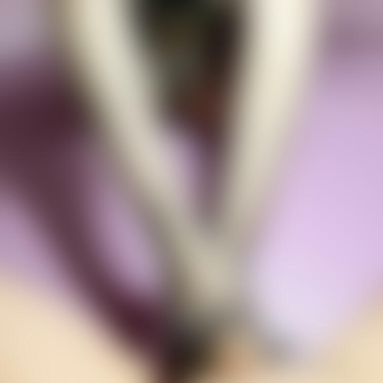 【熟女】黒スト足コキ