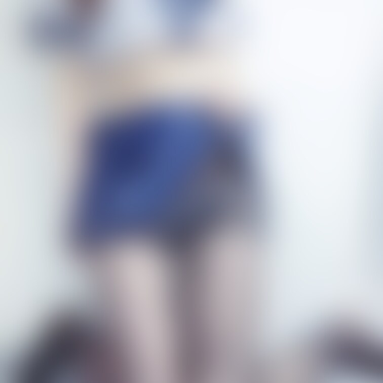 たくし上げ○○○さん 黒ストver.