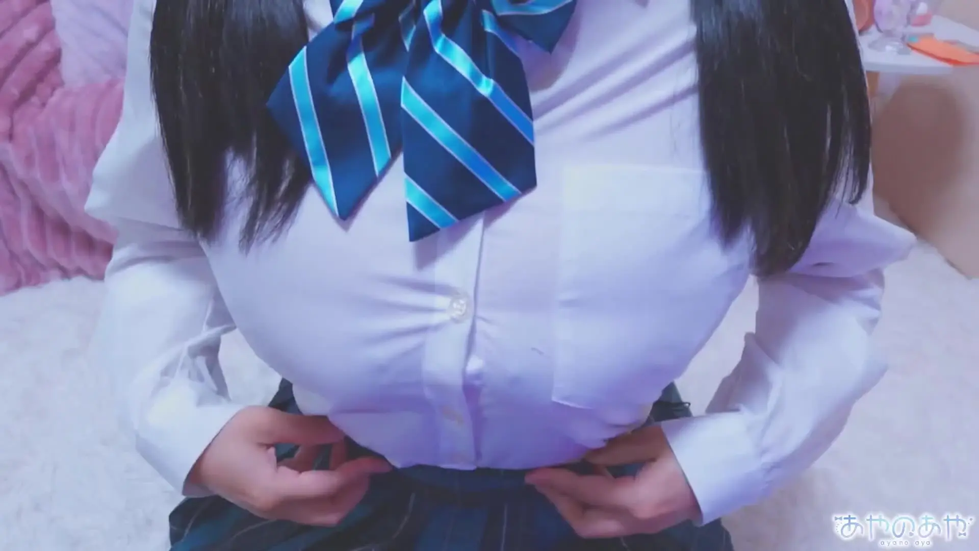 あやのあや️🩵自撮りとおにゃにが好き️🩵「【実写31分】よりヌキあやちゃ♡生徒と先生ロールプレイ配信の前戯パート♡」の投稿サムネイル