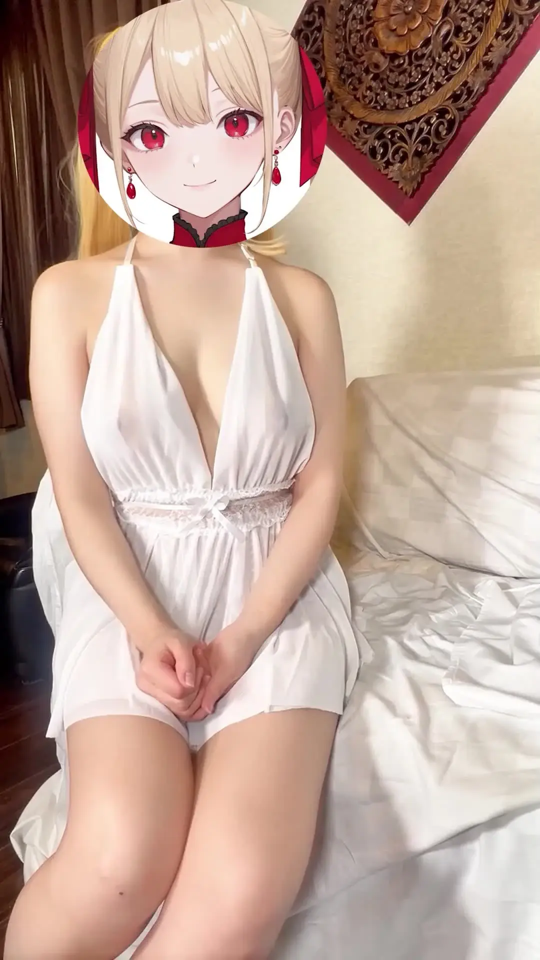 九条める「ムチムチGカップ膣内射精💛騎乗位中出しSEX【九条める】 こんばんめる🌙*ﾟ 九条めるだよ！」の投稿サムネイル
