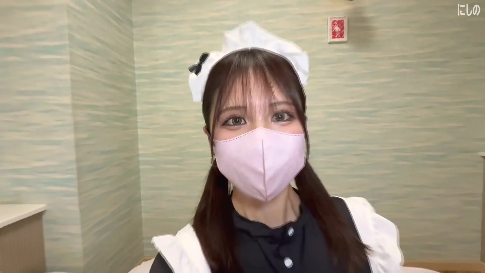 ✨ショートヘア巨乳の西野さん✨「西野さんのツインテールは希少です☆メイドコスで自撮り頑張ってくれました。ディルドフェラもエロいです☆」の投稿サムネイル
