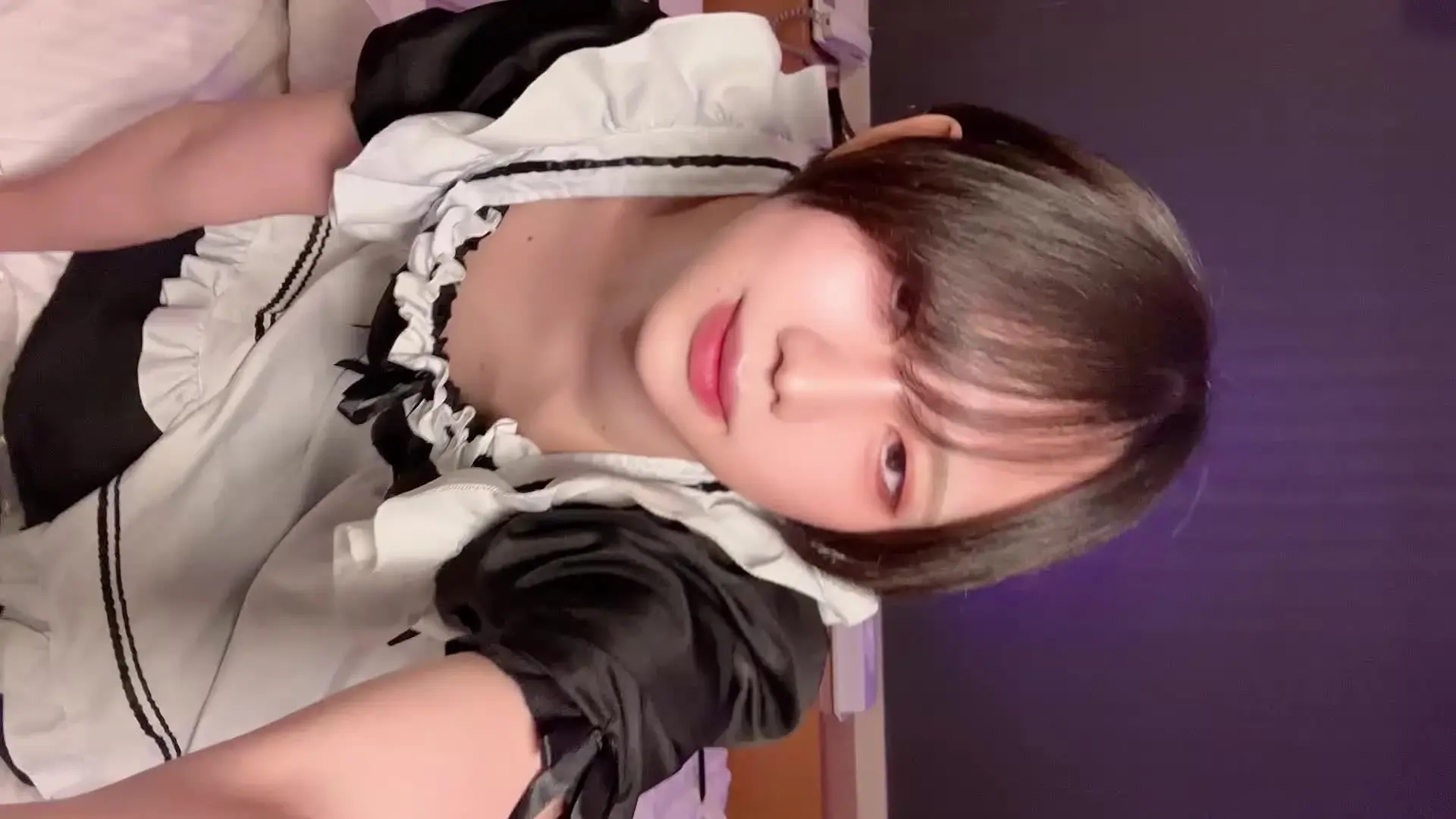ドMすぎる♡すずのSMプレイ「【唾液まみれ】メイド女装男子が鼻フック猿轡で羞恥調〇・喉奥責め♡」の投稿サムネイル
