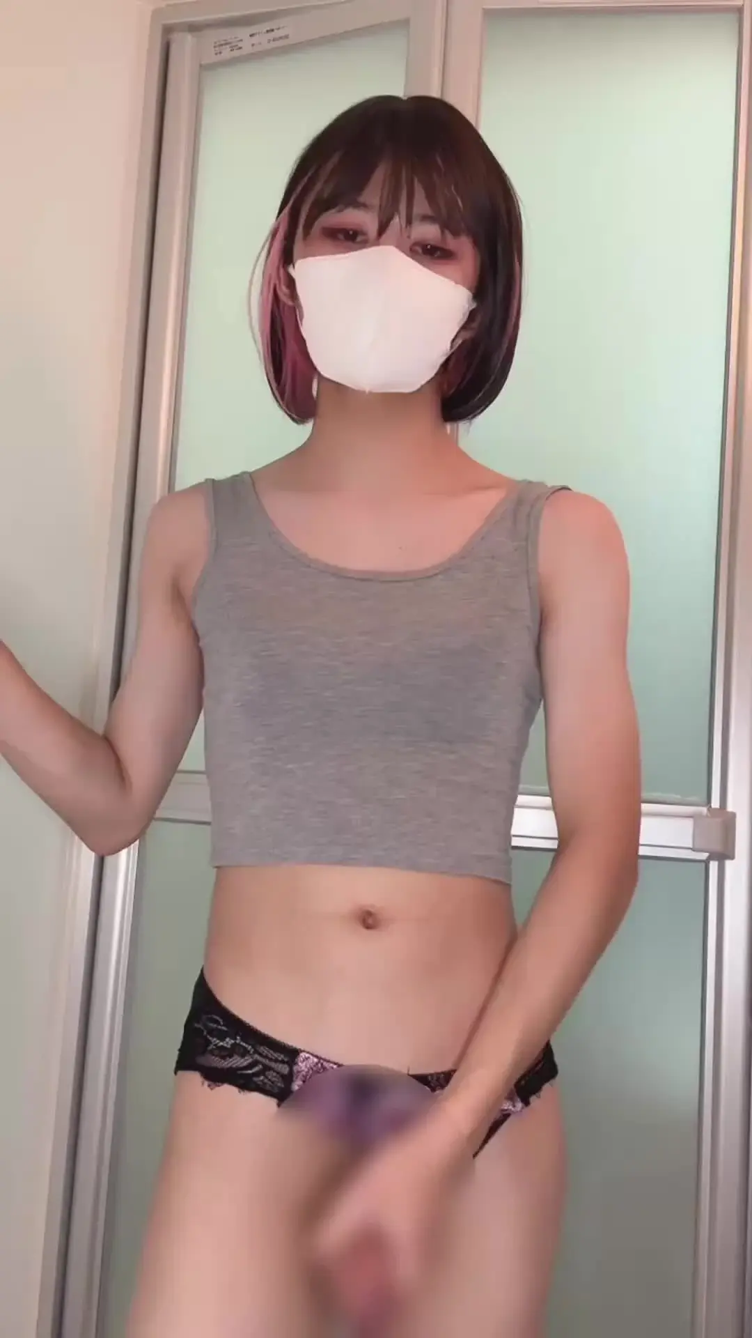 手コキオナしてたら我慢できなくていっぱい射精しちゃうしいっぱいおもらししちゃった💕💕 サンプル画像1