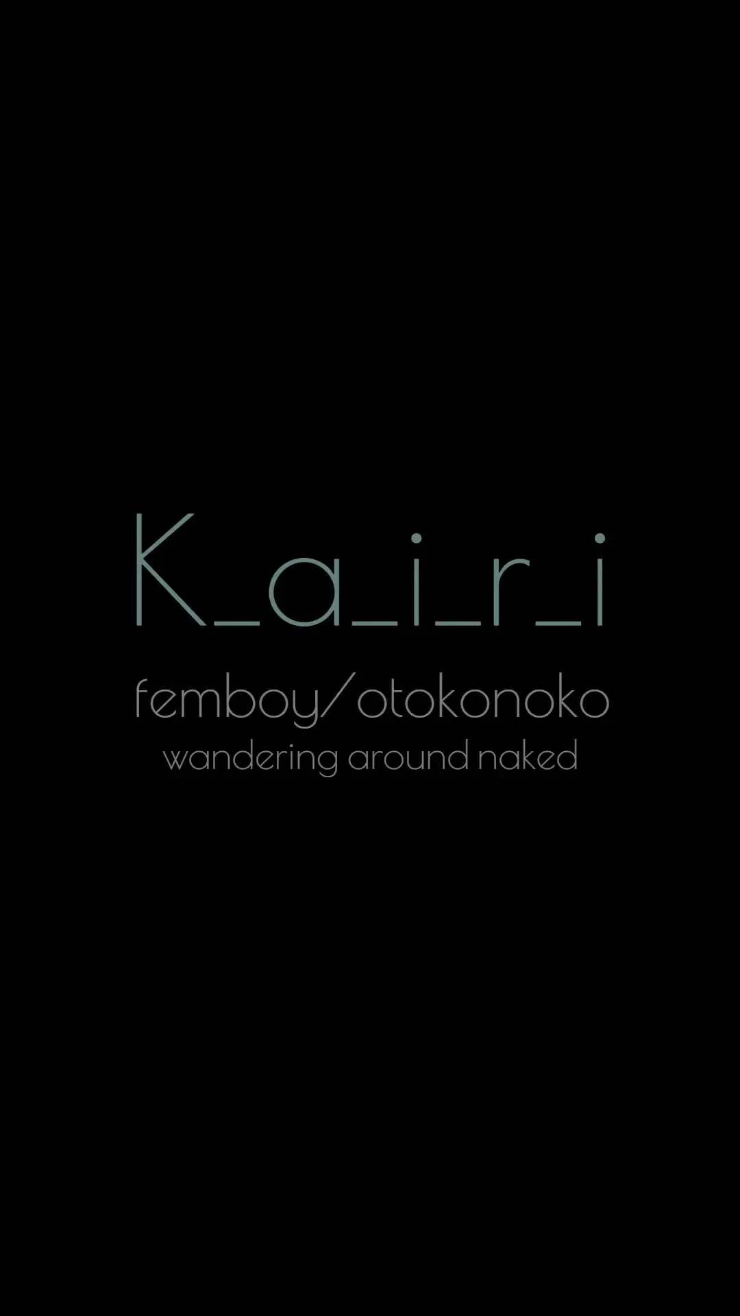 K_a_i_r_i【露出大好き💖熟女装】「【男の娘/おっぱい⭕/ペニクリ❌/スマホ用縦動画】朝の公園でお〇っこするだけ💖」の投稿サムネイル