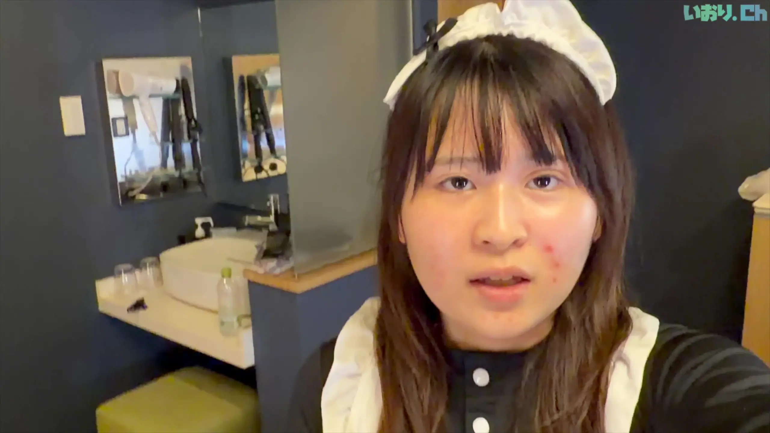 いおり.ch「ぶーちゃんがお誕生日だったんで、 いおりからの セクシーメイドコスでのご奉仕プレイです！」の投稿サムネイル