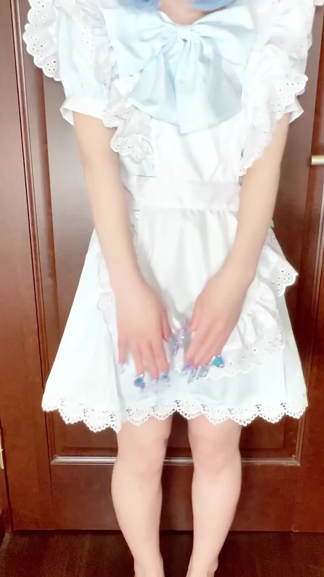 氷菓しずく「立ったまま限界絶頂…！大事な食材でおまんこ刺激しまくっちゃいました♡」の投稿サムネイル