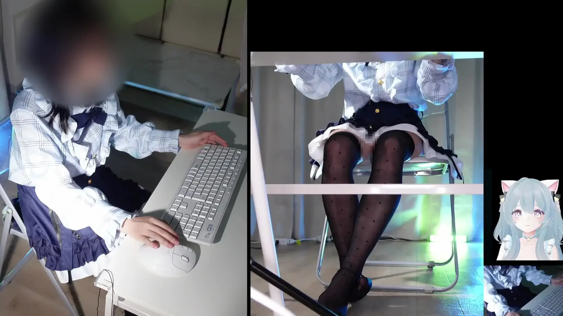 ピンキーweb/コスプレ/個人撮影/ハメ撮り「ななおゆうさんの初ゲーム配信の時の様子の冒頭です」の投稿サムネイル