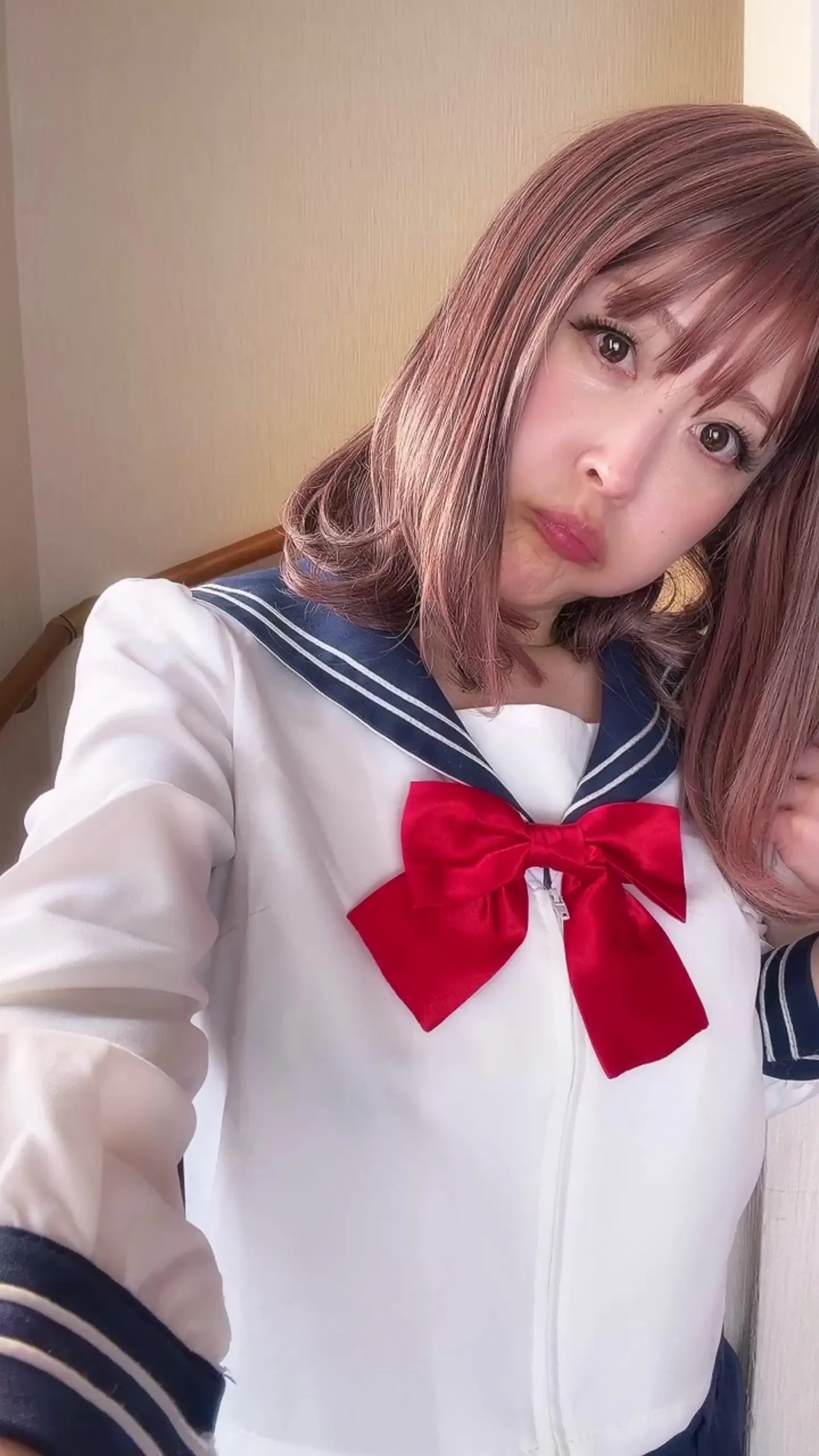💙碧花🐰Aoka【エロかわ熟女の秘密の花園】「入学ジーンズ🌸だから 制服熟女でまたオナニー(〃ｪ〃)*＊ 制服プレイお相手してくださる」の投稿サムネイル