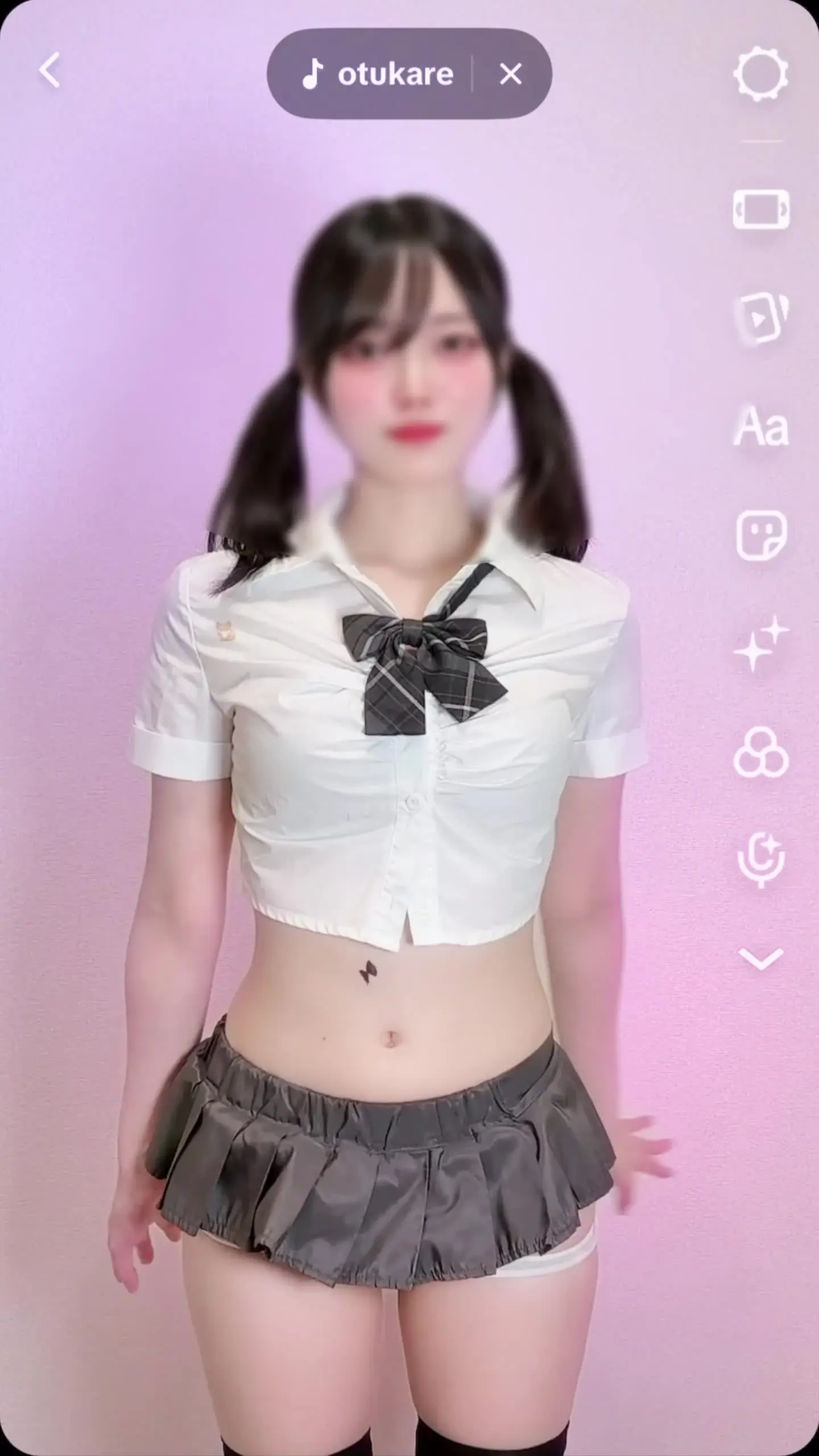 みこみこ♡「☆ほぼ顔出しver☆ 裏TikTok✨TikTokに投稿できないエッチな動画💙 えっちとっく2本✨」の投稿サムネイル