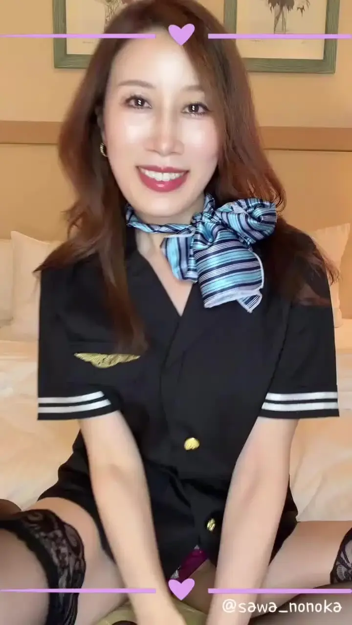野々花さわ|元CA✈️AV女優「フライト後のオナニーだよ✈️」の投稿サムネイル