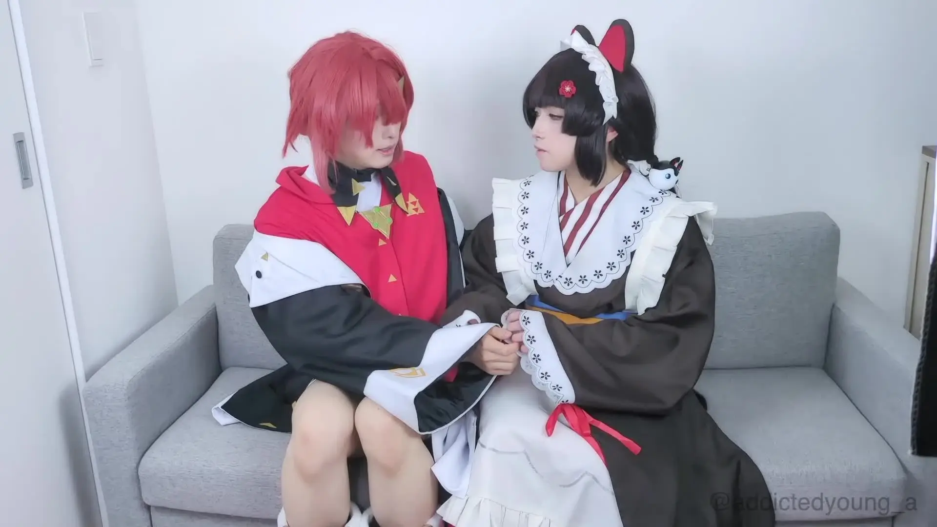 アニコス男の娘でしか抜けない prod. あやふや屋 「【女装レズ】誘い受けマゾのおねだりに理性崩壊♡ワンちゃんみたいに性欲剥き出しの本能的なホモセックス♡♡♡」の投稿サムネイル