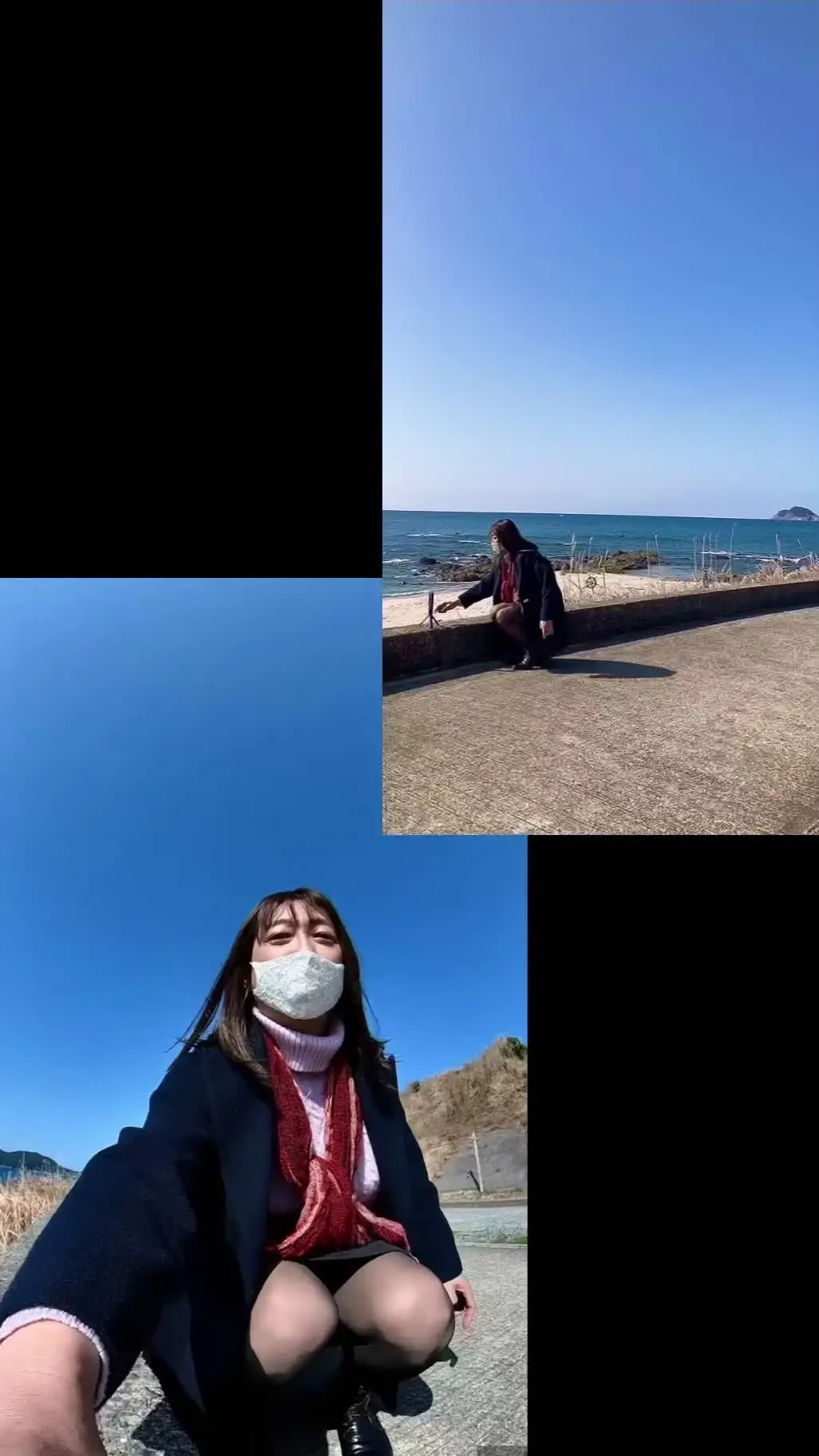 海辺の撮影も https://myfans.jp/posts/48f0e342-2033-4600-a242-7b... sample 1