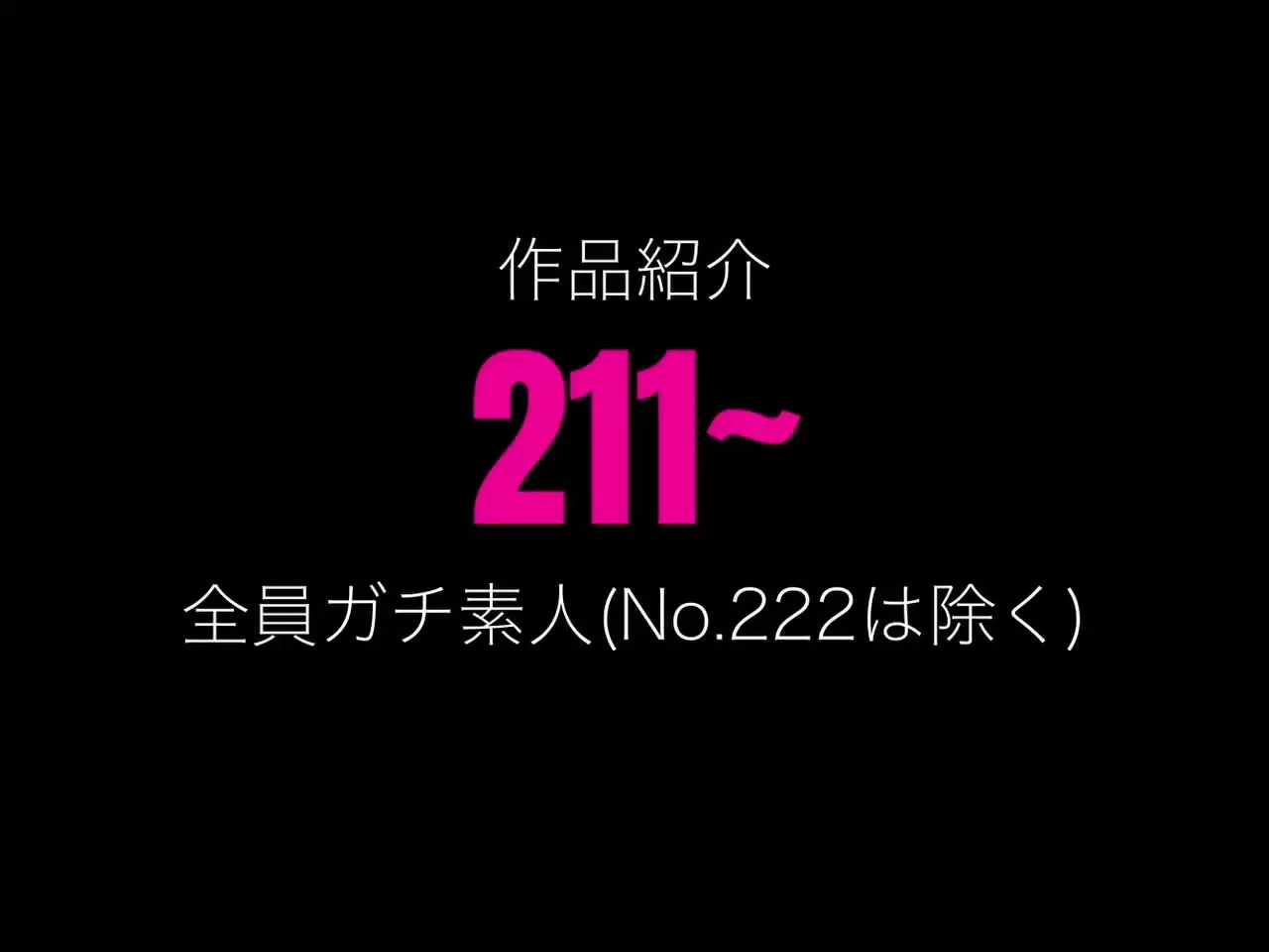 作品No,211~最新作のダイジェストです。
作品選びのご参考にどうぞ! (2/2)