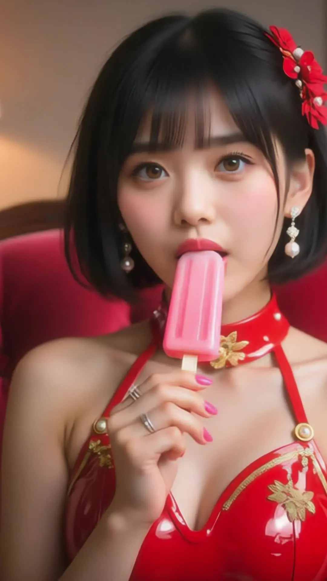 長澤柚希💖ゆず「アイス舐めてるだけ💖」の投稿サムネイル