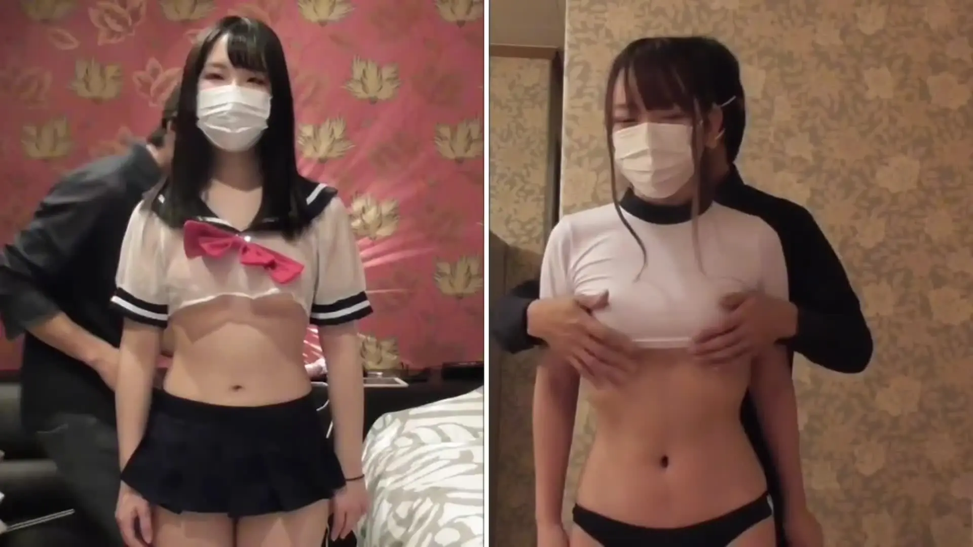 今池企画　myfans版「即抜き特化！！ 動画を2画面にしたらとんでも無くシコくなったので公開します。 アヘ顔、オホ声、ダブルピース」の投稿サムネイル