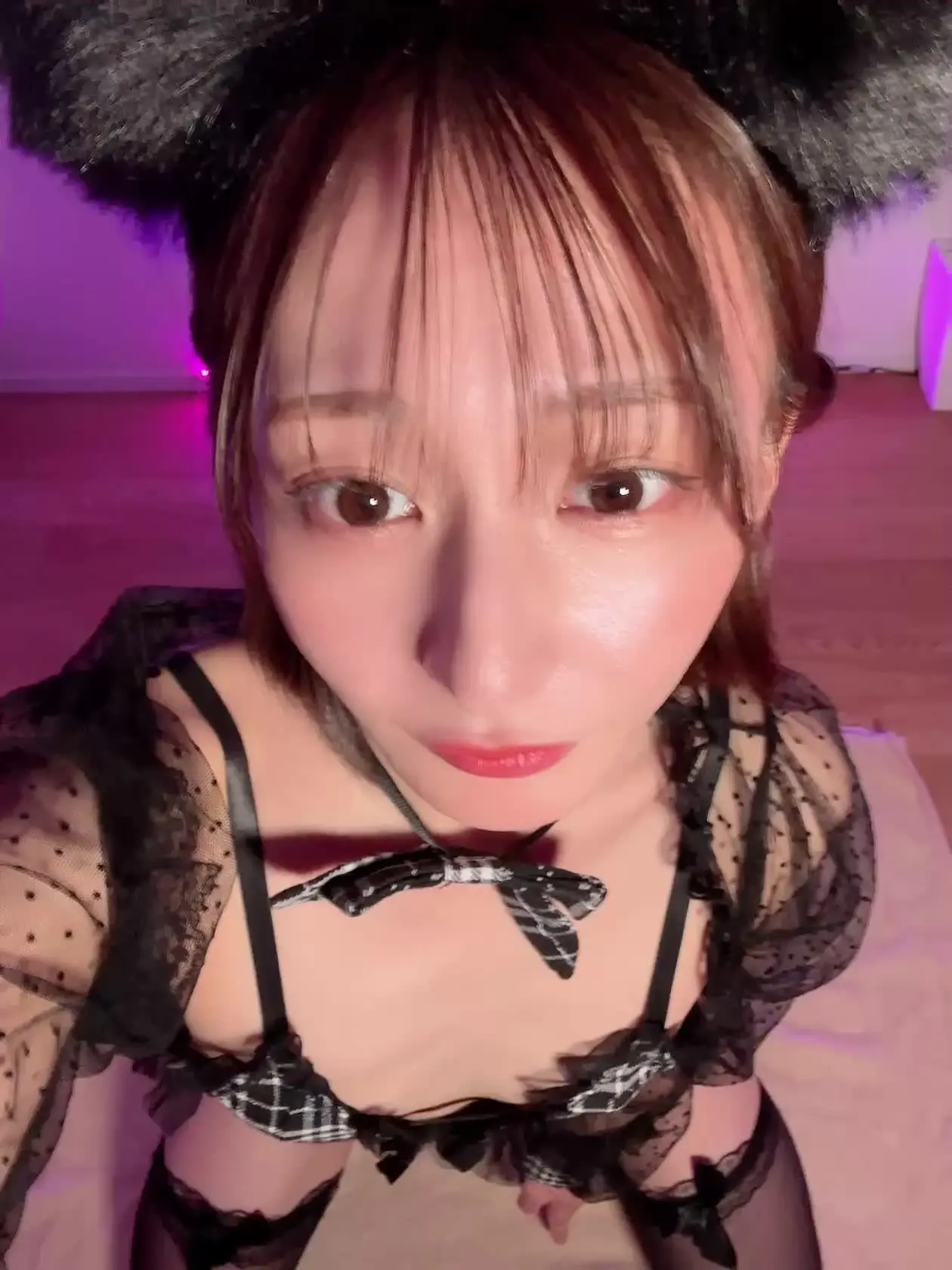 どスケベゆり🌹「可愛い猫コスプレで えっちな猫になった友梨が 超間近でえっちなことをする動画です❤️」の投稿サムネイル