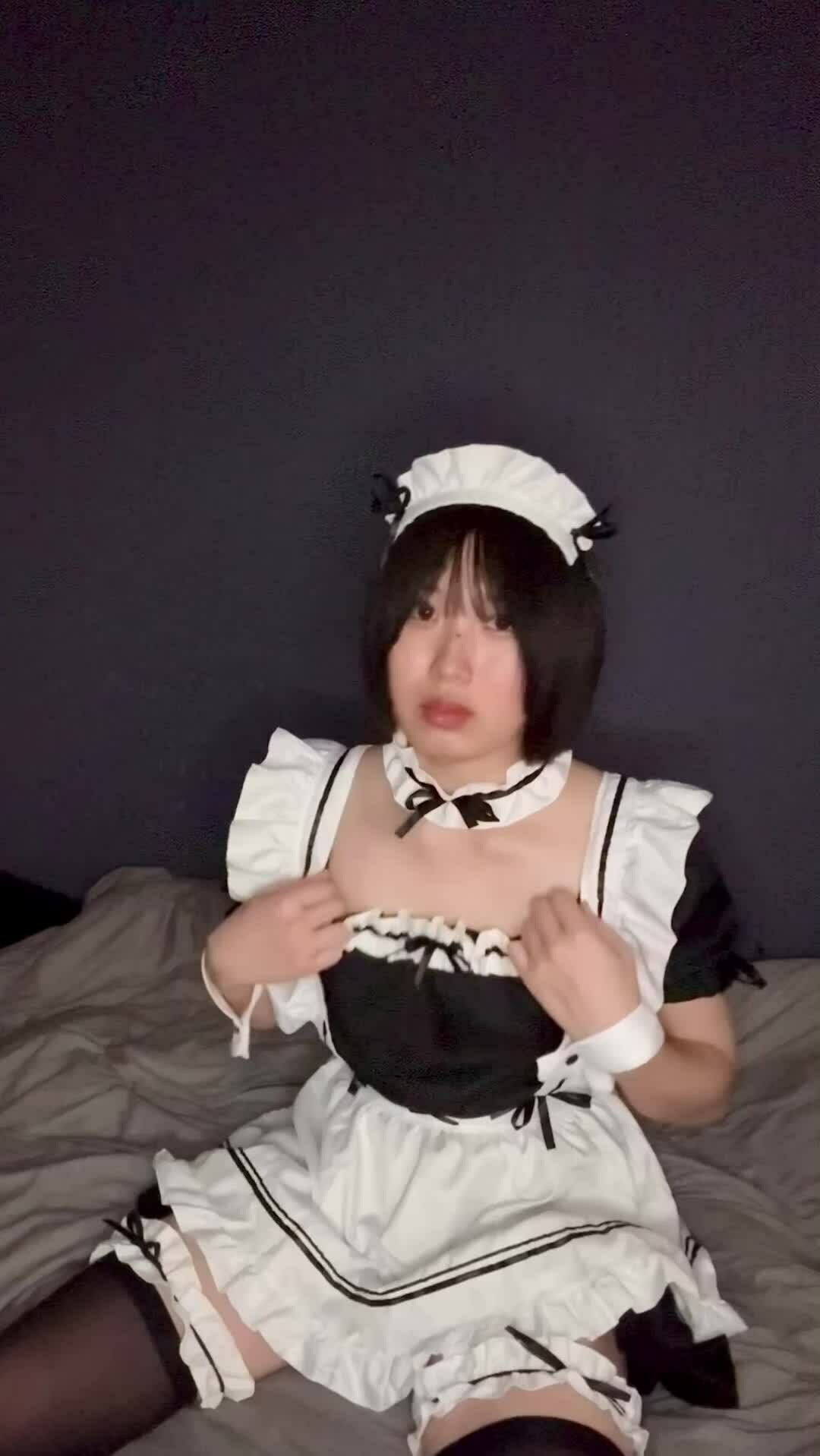 メイドさん乳首オナニー sample 1
