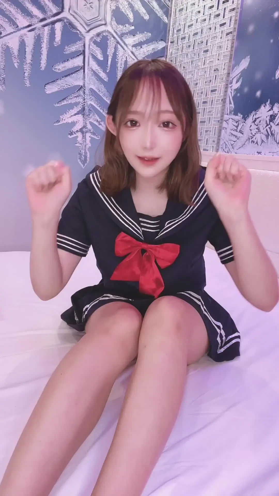恥ずかしいお漏らし姿は他の動画でみれます♡ (2/2)