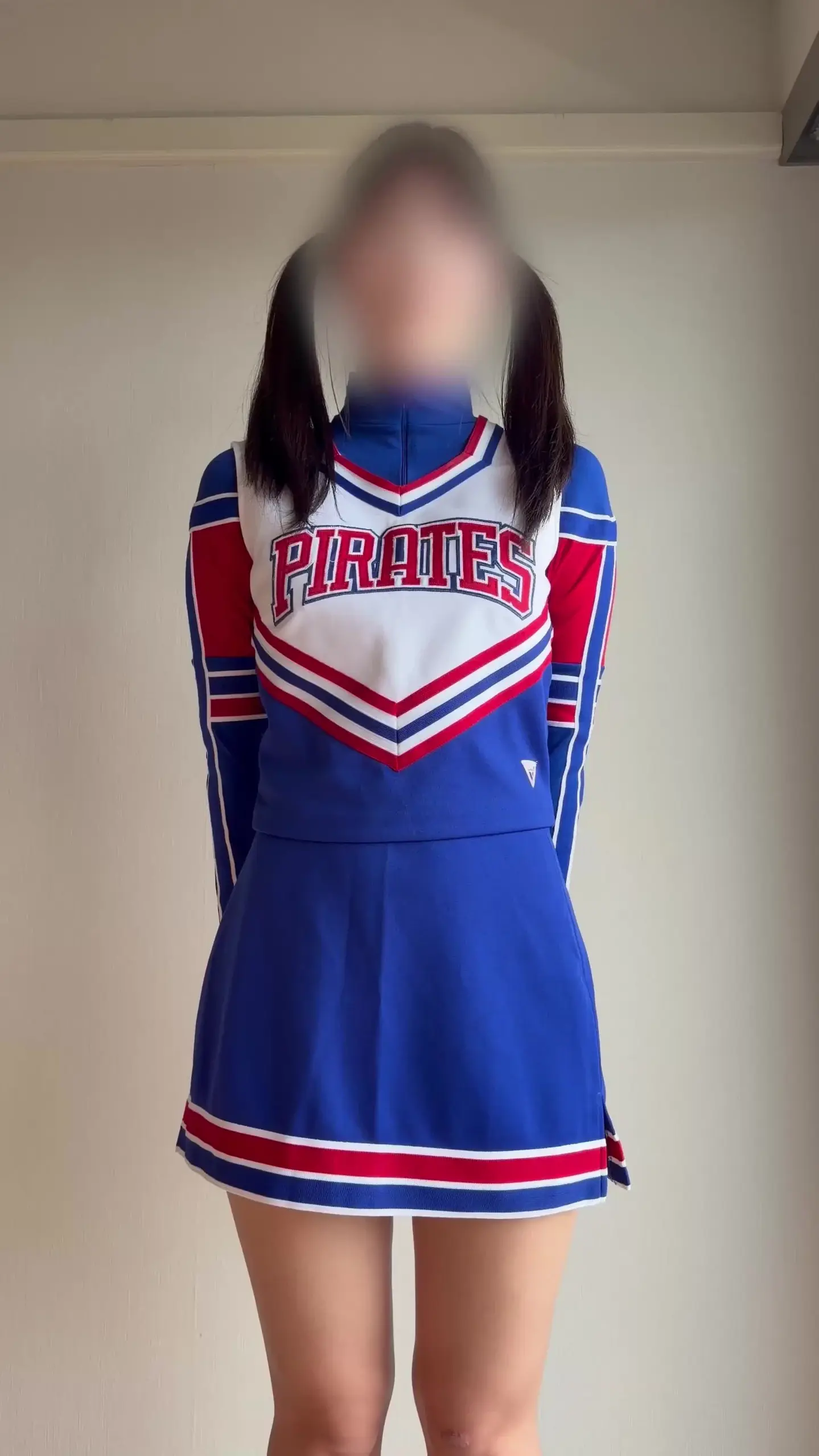 美尻ちゃんねる🍑🔞「みゆきです🍑💕【単品500円‼️】 甲子園野球⚾️のチアリーダーちゃん達が可愛いくて、みゆきも久々にチアリーダーのコスプレしちゃったよっ☺️ ちなみに、明日はこ」の投稿サムネイル