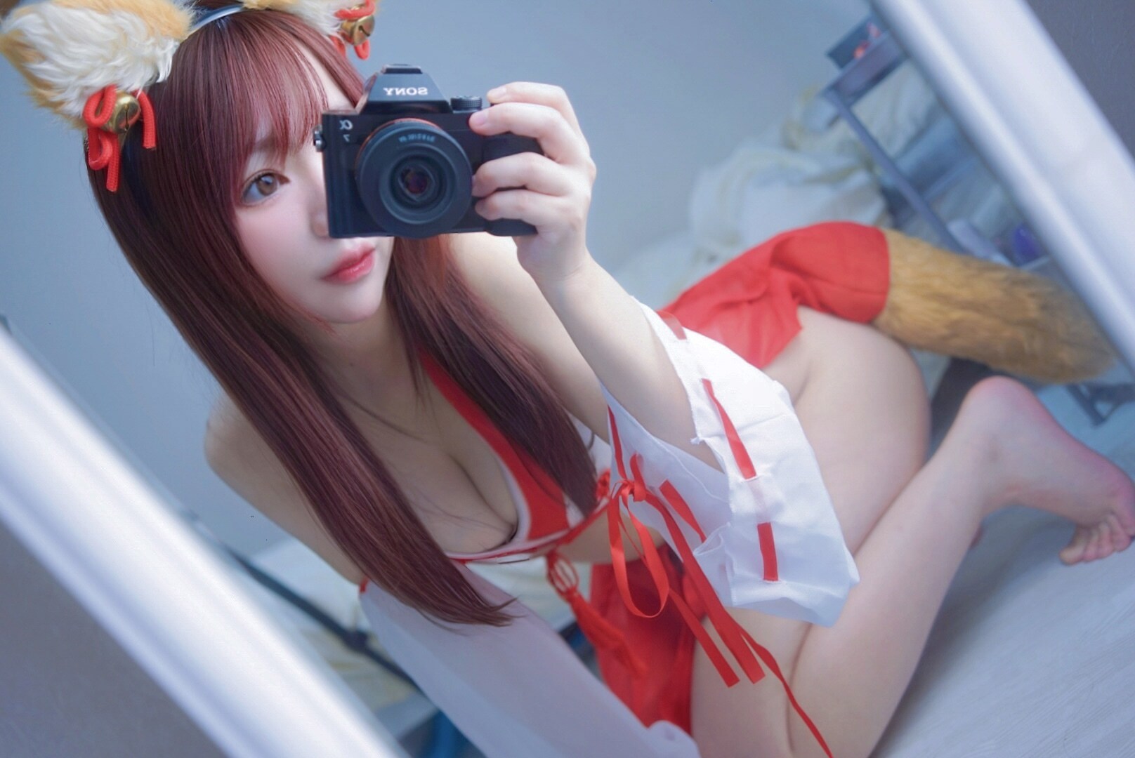 らぶちゃん🩵「巫女狐🦊」の投稿サムネイル