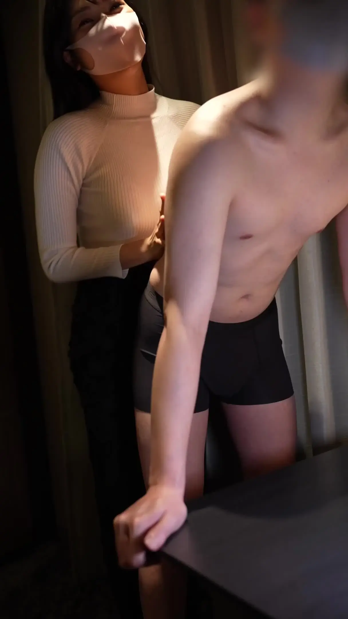 きょうこさん。@射精管理・言葉責め・顔面騎乗🍑「M男くんの【耳元で囁き言葉責め】＆【寸止め焦らし】😇 いっぱい我慢できたM男くんは最後はご褒美もらえるかな？」の投稿サムネイル