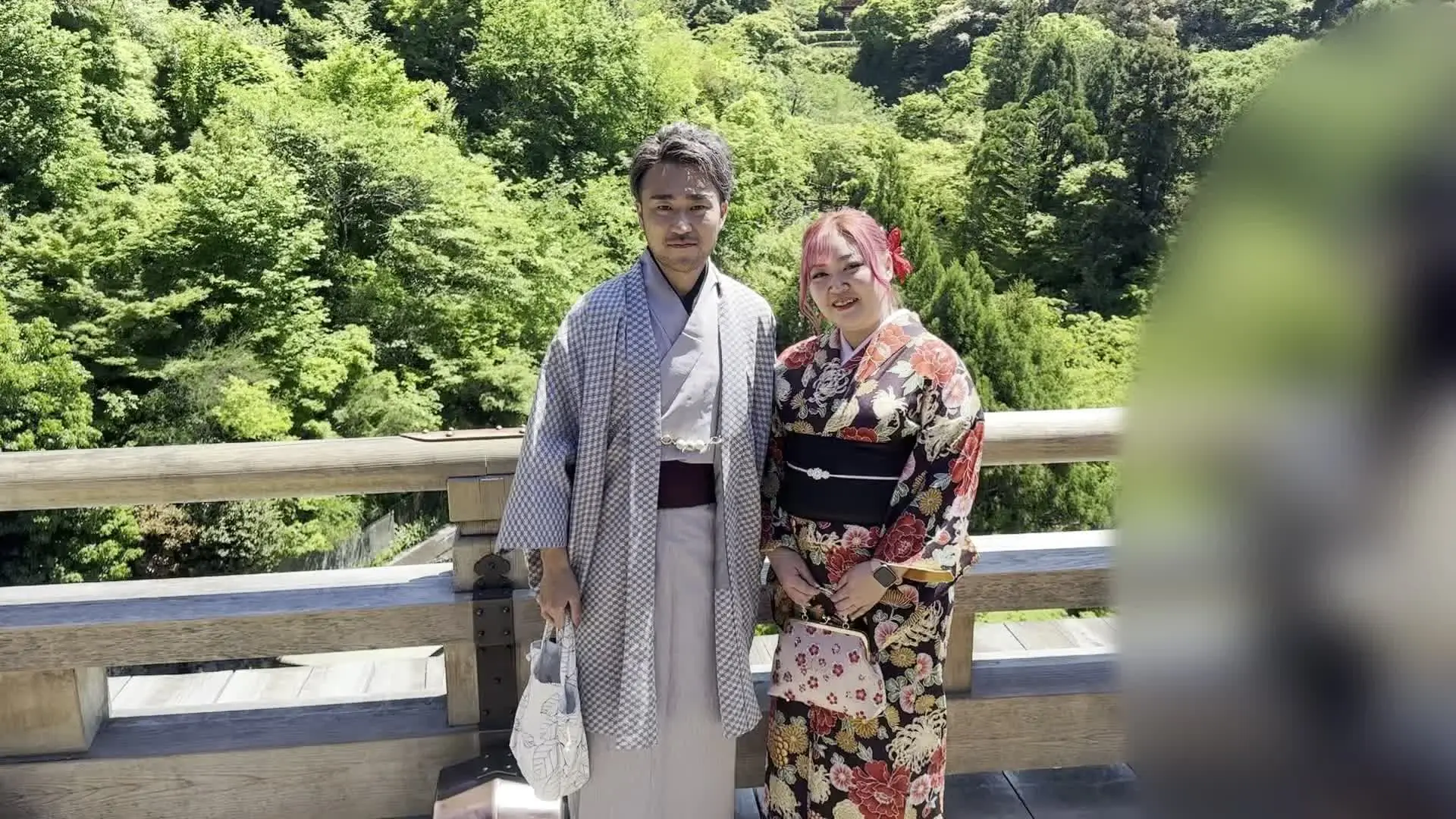 月-Luna-(リアル夫婦)「『着物デートin Kyoto』 旦那と京都に行ってきたよ‼︎ 着物着たけど似合ってるかなぁ？」の投稿サムネイル