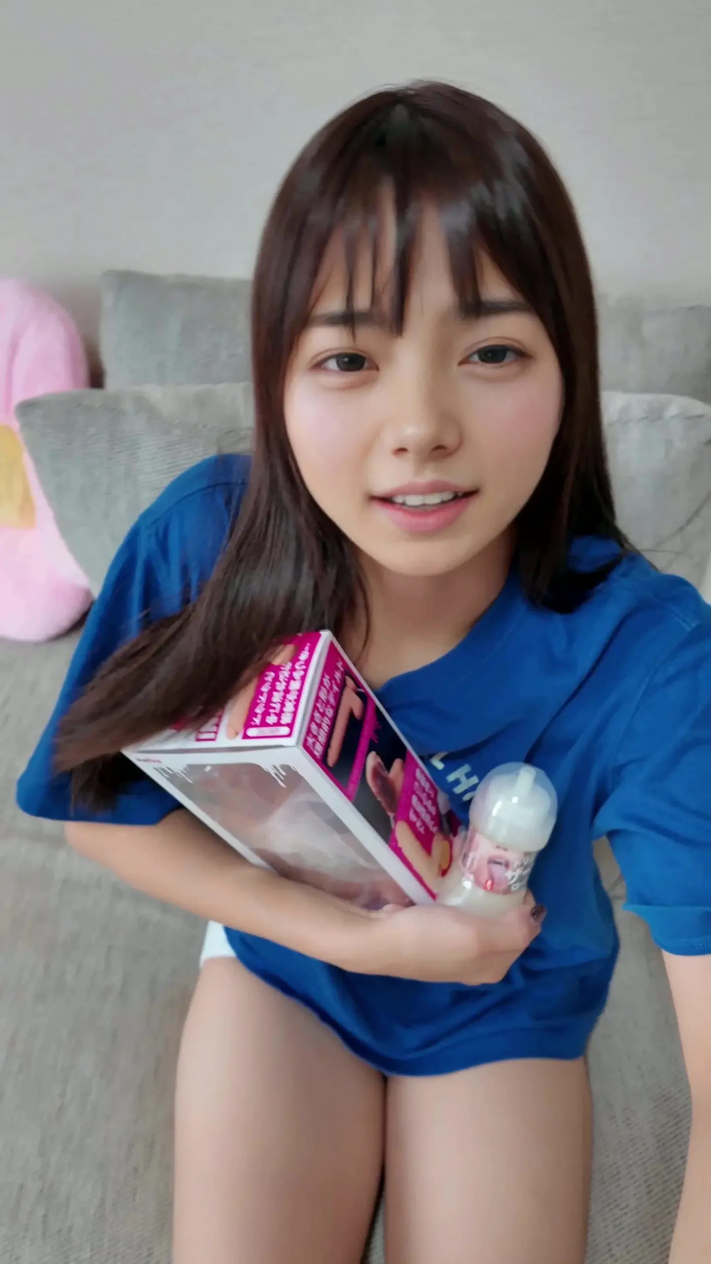 にどね「中出し、されてみた〜い🥰ってことで、中出し体験ができるディルドをつかってみたよ〜」の投稿サムネイル