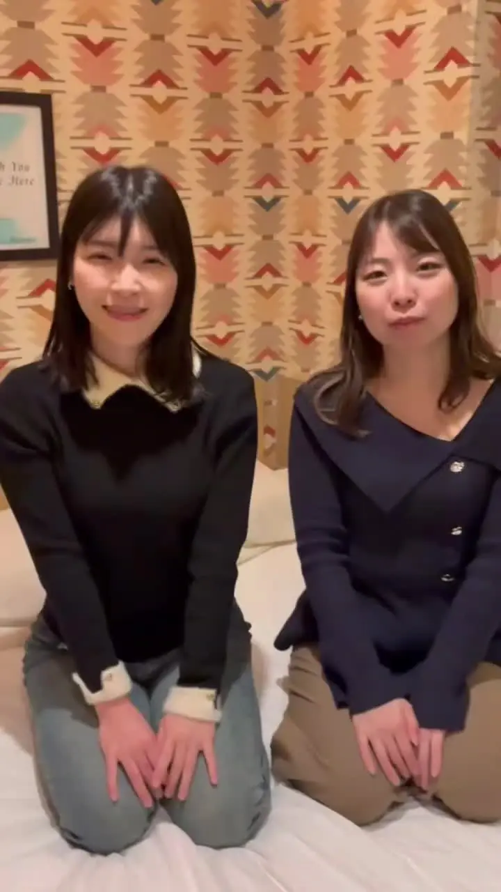 ぶっかけサラリーマン「#19ひなかほ【本編顔出し】 自分の動画で好評な女性ひなさんかほさんと3p生ハメぶっかけ！ 今回は2人に責めてもらい最高な時間でした」の投稿サムネイル