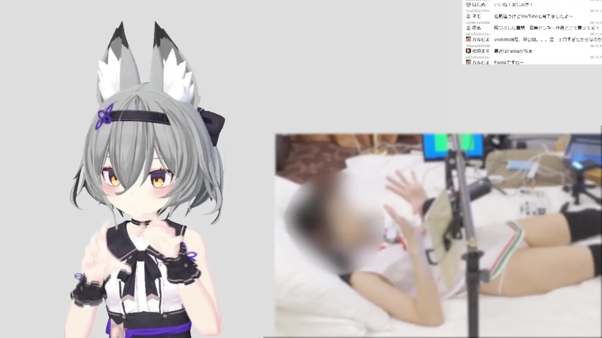ピンキーweb/コスプレ/個人撮影/ハメ撮り「ゆらがわもふぃさん003/実写付き視聴者遠隔操作おもちゃいきと性交雑談配信のアーカイブ本編です。」の投稿サムネイル