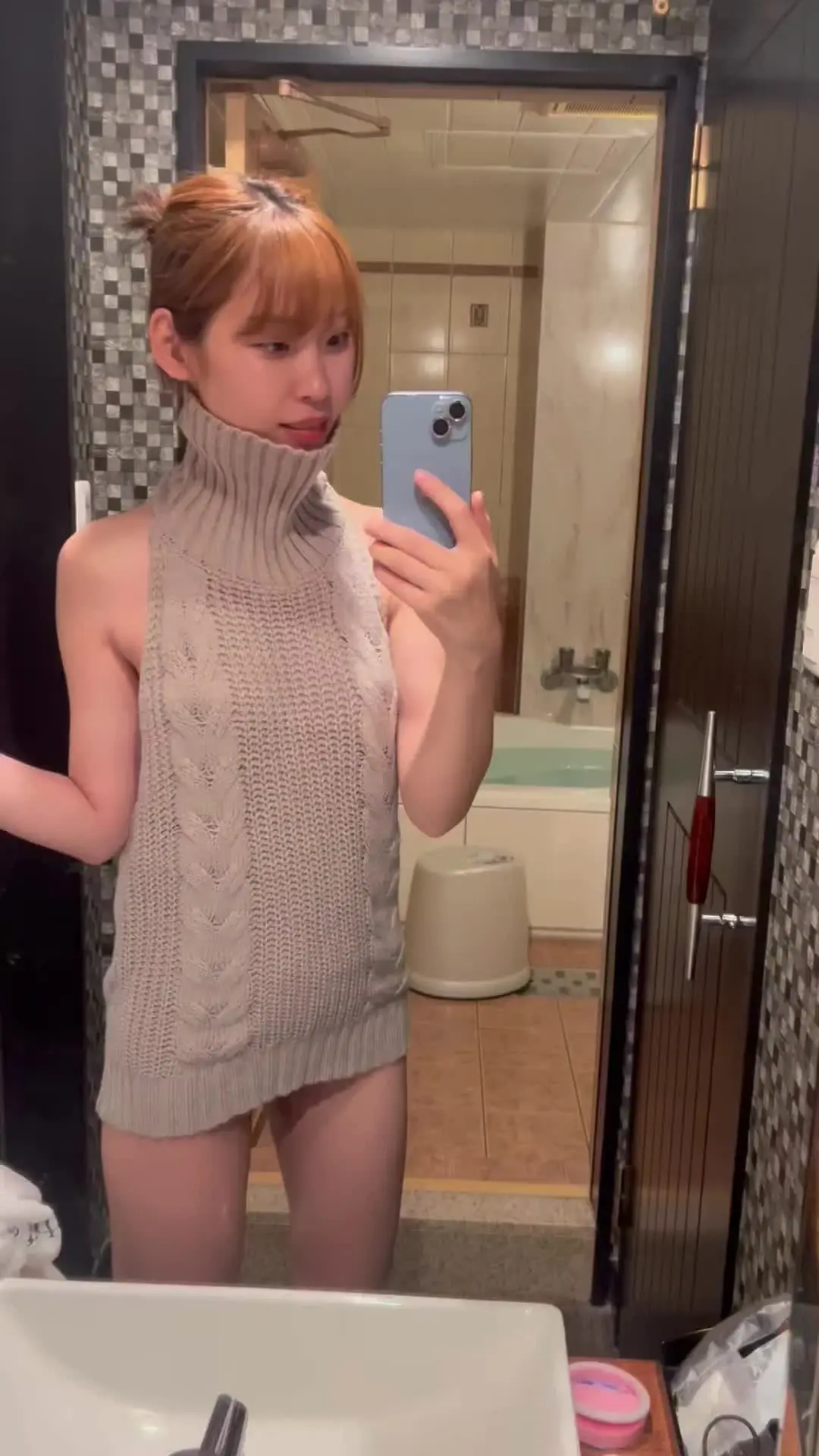 ✨奇跡の美巨乳✨ルナの性日記「ホテルでルーティンオナニー 🏨ホテルに到着して、まずはいつもの撮影ルーティンから✨ 本番前にお風呂でリラックスするのがルナのお決まり🛁💗」の投稿サムネイル