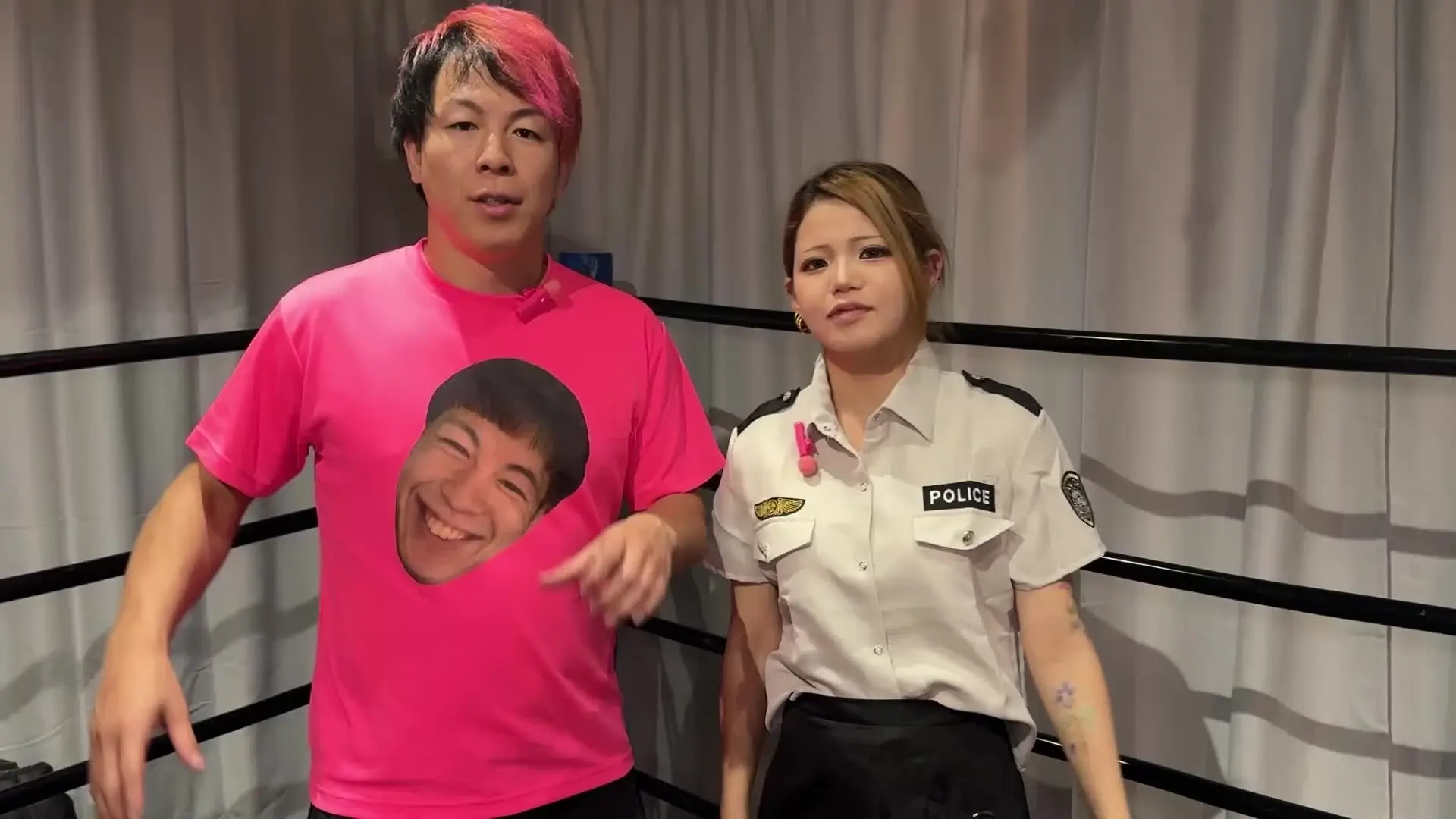 よるび🌙夜の美女図鑑🩷「【ガチ素人】FカップTikTokerのおくちゃんのTバックを丸出しにして割れ目までなぞるww【おけつ大作戦🍑#97】」の投稿サムネイル