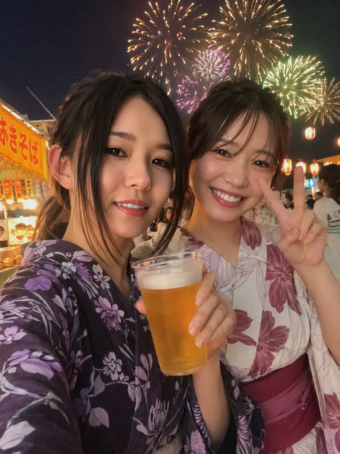 MIZE「お祭りいってきたよー🎆」の投稿サムネイル