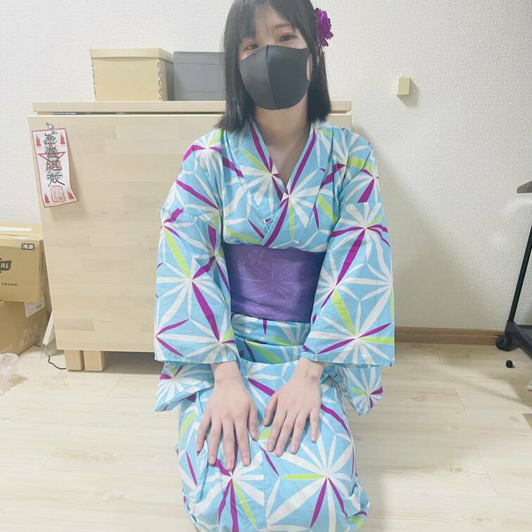 浴衣からの💕