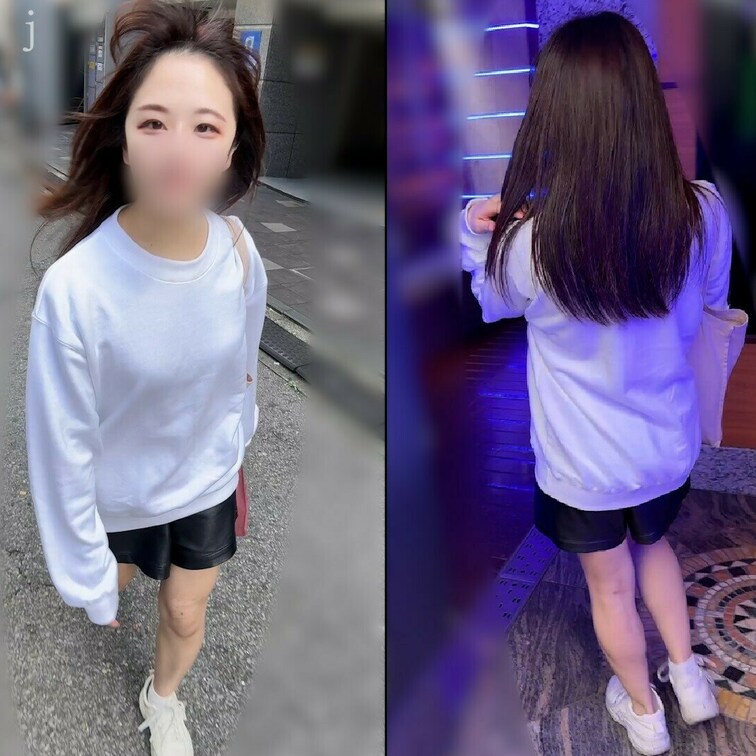 【個撮】超敏感スポーツ系女史３　ノコノコついてきた未清塾のキツキツおま〇こにデカマラを挿入「中はダメ、、ダメ～～～っっ」