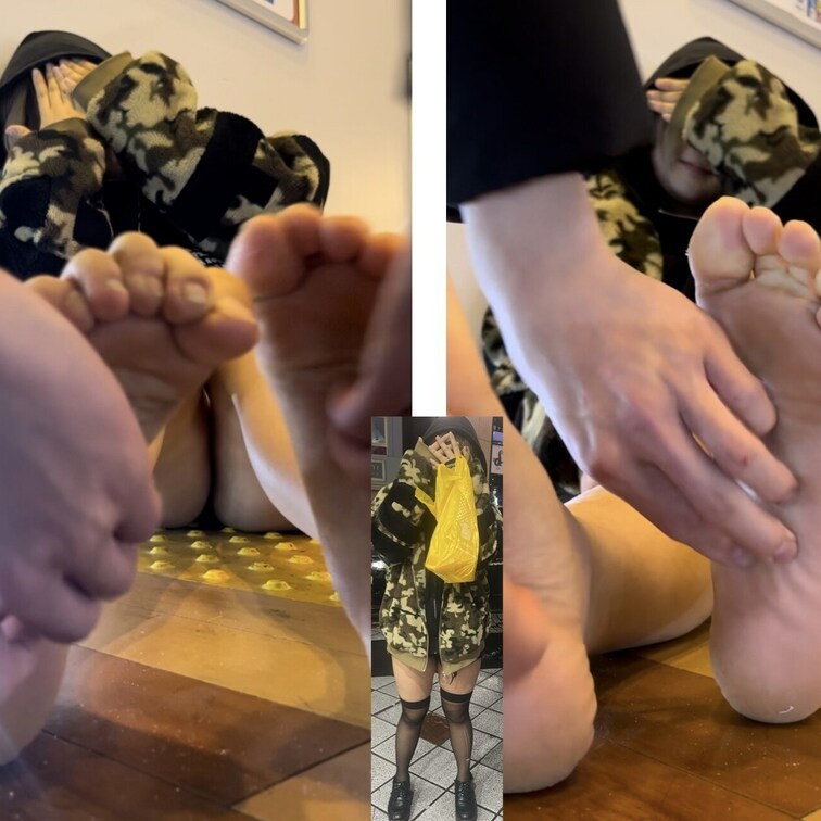 ギャル系金髪美女25.5cmクサ激弱足裏くすぐり！4分19秒

身長も高めの大きめの足でした！
生乾きのような匂い