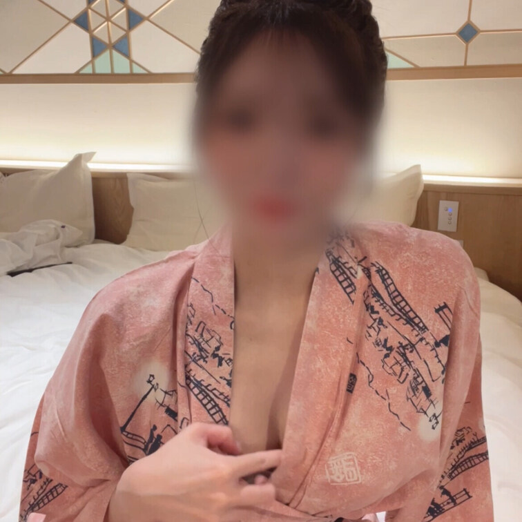 【無料】浴衣からの胸ちら♡