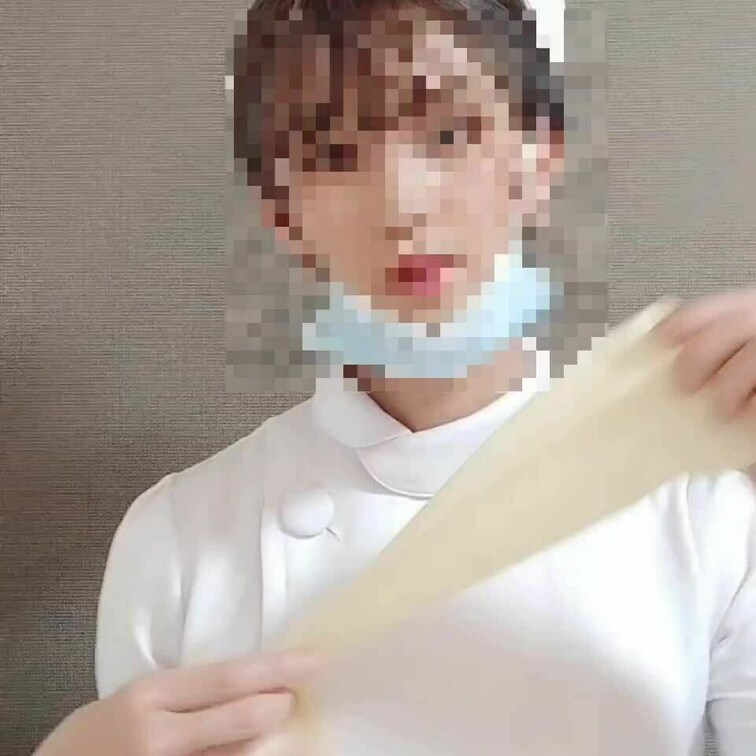 ロンググローブはめるよ