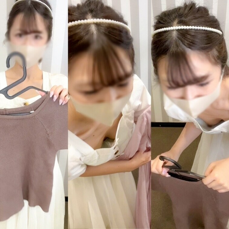 胸ちら05 ■レア■乳首モロ　ライブ販売ロープレ　準備オフショット






・本作品に登場する人物は○