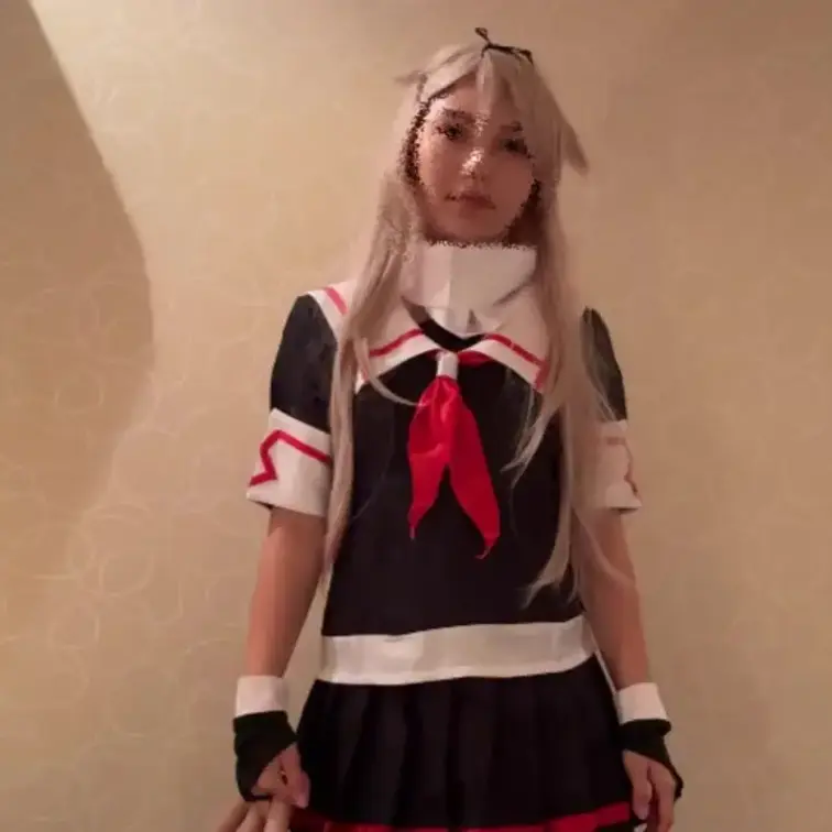 やっほー！みーくです✨
いつも応援ありがとう💖

次回アップするのは――
艦隊これくしょん・夕立のコスプレだよ⛴