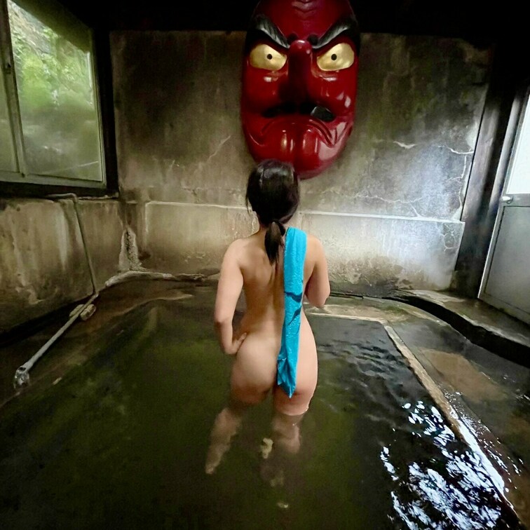 お気に入りの秘湯混浴温泉♨️