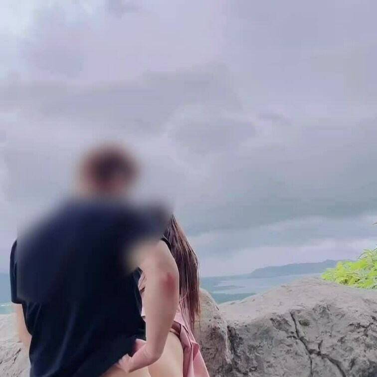 沖縄旅行野外でエロエロハメ撮り🥰🥰