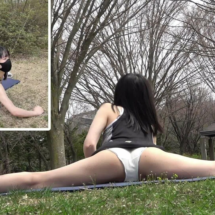 ワンピースタイプ💛スパッツなしは見え過ぎた💦