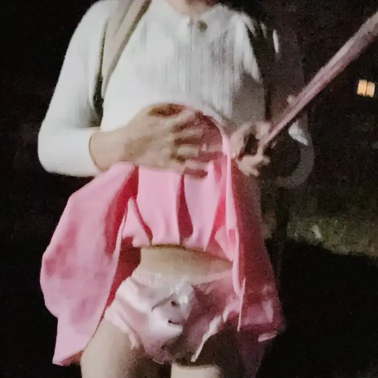 深夜に露出しました💓
#女装・男の娘
#露出