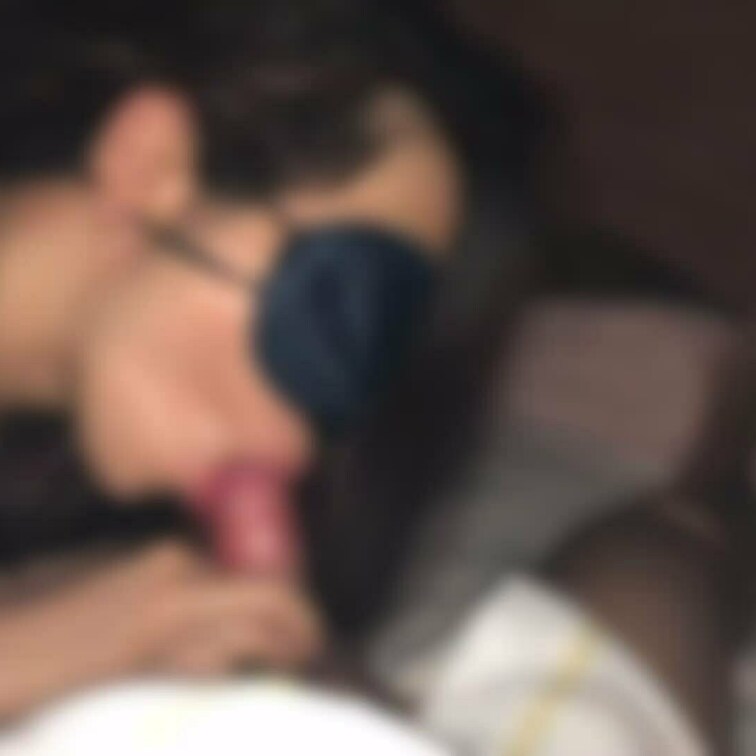 目隠ししながら、フェラするの好き❣️
